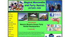 Desktop Screenshot of magicalmoonwalks.com